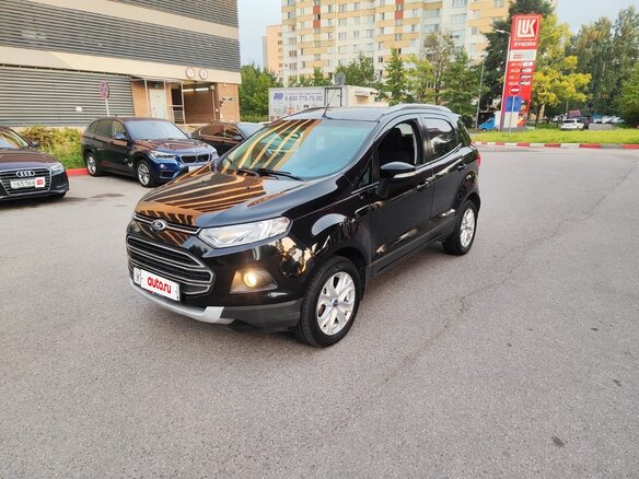 2015 Ford EcoSport II, чёрный, 840000 рублей