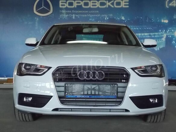 2015 Audi A4 IV (B8) Рестайлинг, белый - вид 1