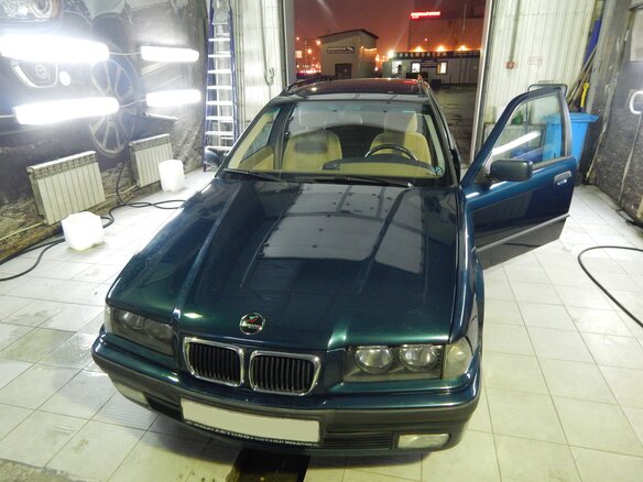 1997 BMW 3 серии 320i III (E36), зелёный - вид 7