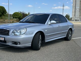 2007 Hyundai Sonata ТагАЗ IV (EF) Рестайлинг, серебристый, 640000 рублей, вид 2