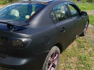 2005 Mazda 3 I (BK), чёрный, 315000 рублей, вид 3