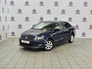 2013 Volkswagen Polo V, синий, 534000 рублей, вид 1