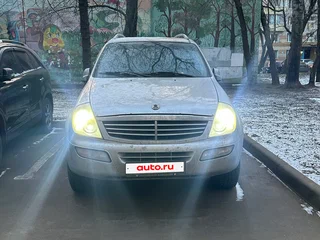 2005 SsangYong Rexton I, серебристый, 750000 рублей, вид 1