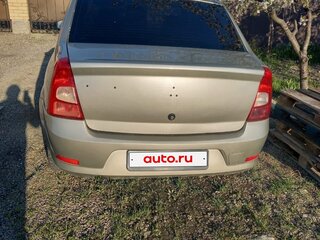 2012 Renault Logan I Рестайлинг, золотистый, 350000 рублей, вид 3