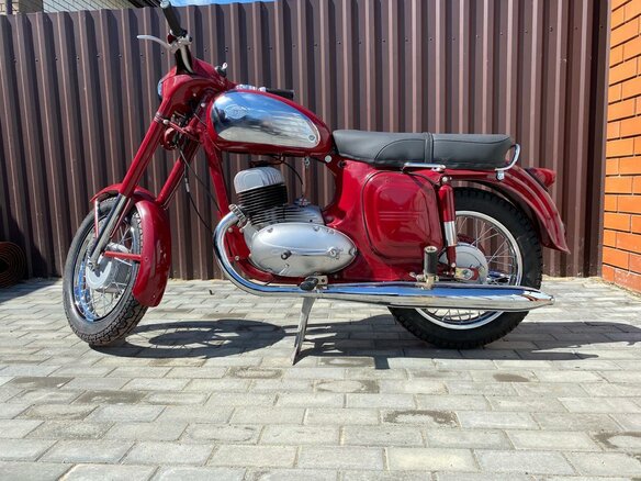 1973 Jawa 350/360, красный, 405000 рублей - вид 1
