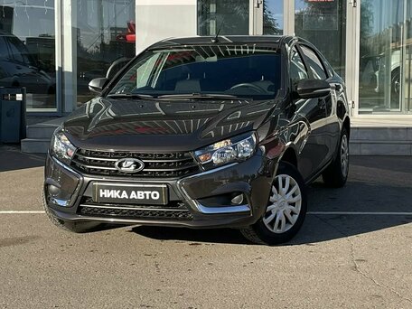 2021 Lada (ВАЗ) Vesta I, коричневый, 1055000 рублей, вид 4
