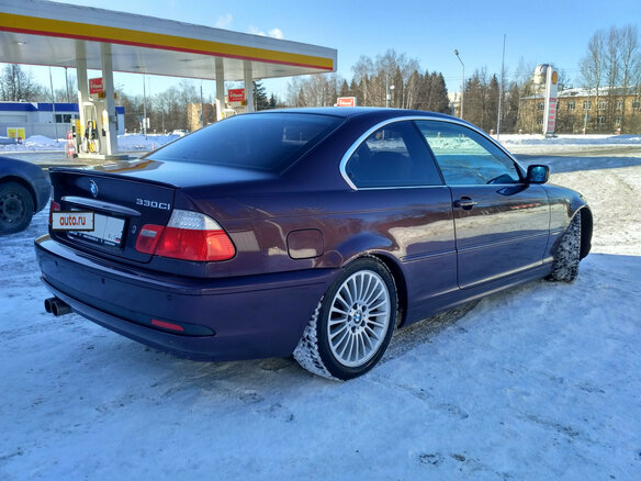 2003 BMW 3 серии 330i IV (E46) Рестайлинг, фиолетовый