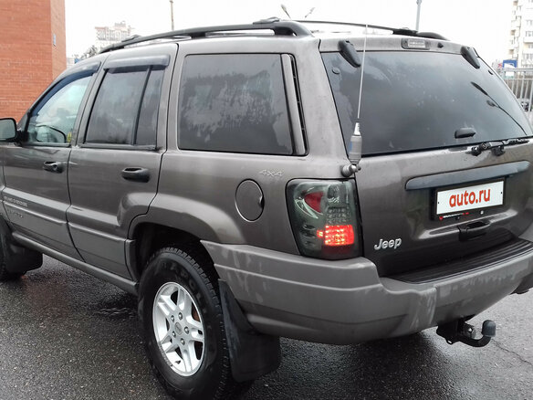 2000 Jeep Grand Cherokee II (WJ), серый - вид 3