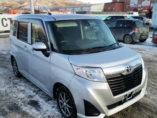 2017 Toyota Roomy I, серебристый, 925000 рублей, вид 4