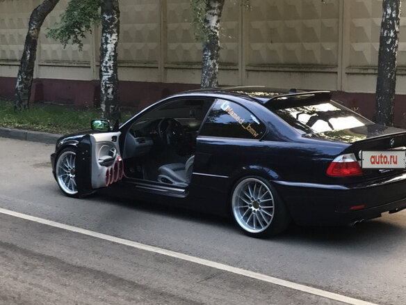 2000 BMW 3 серии 330i IV (E46), синий - вид 6