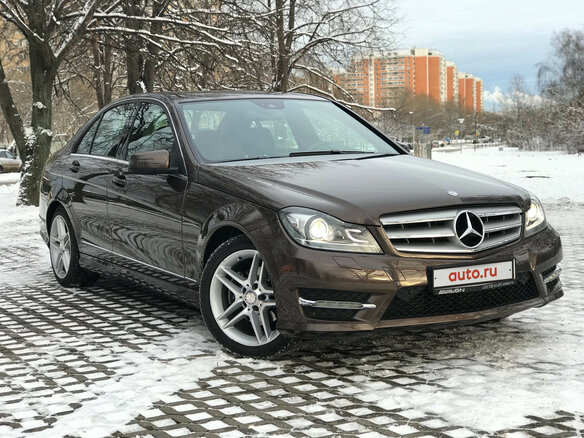 2013 Mercedes-Benz C-Класс 250 III (W204) Рестайлинг, коричневый - вид 4