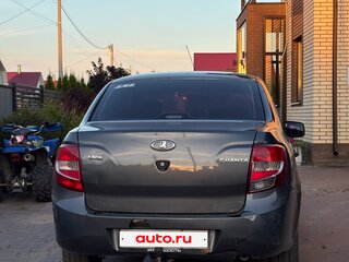 2015 Lada (ВАЗ) Granta I, серебристый, 260000 рублей, вид 5