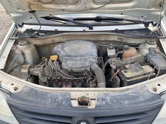 2009 Renault Logan I, серый, 250000 рублей - вид 12