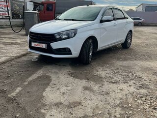 2015 Lada (ВАЗ) Vesta I, белый, 530000 рублей, вид 1