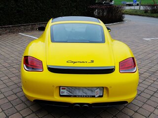 2009 Porsche Cayman S I (987) Рестайлинг, жёлтый, 4600000 рублей, вид 5