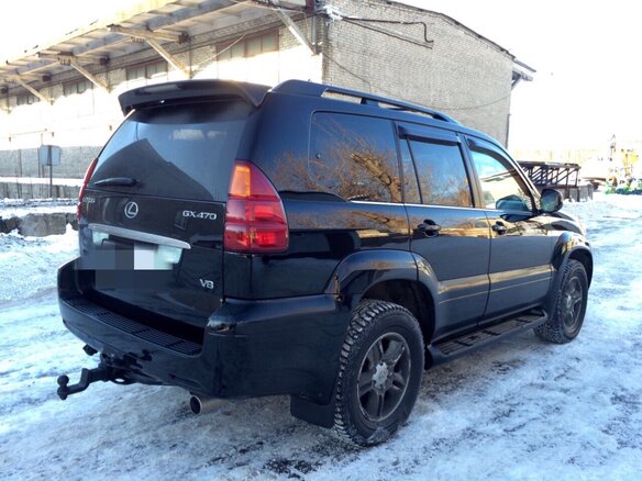 2005 Lexus GX 470 I, чёрный - вид 3
