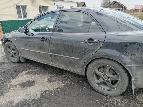 2007 Mazda 6 I (GG) Рестайлинг, чёрный, 680000 рублей - вид 5