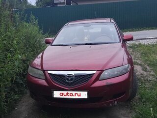 2003 Mazda 6 I (GG), красный, 255000 рублей, вид 1