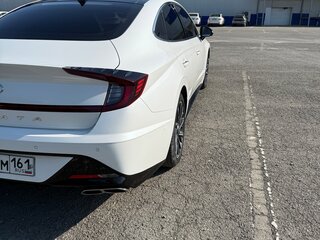 2020 Hyundai Sonata VIII (DN8), белый, 3450000 рублей, вид 3