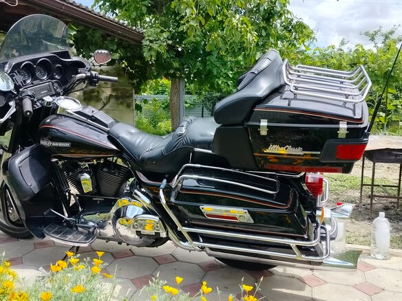 1996 Harley-Davidson Electra Glide, чёрный, 750000 рублей - вид 10