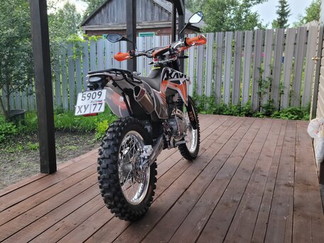 2023 Kayo T2 300 Enduro PR, белый, 175000 рублей, вид 4