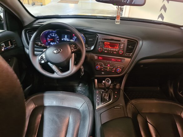2013 Kia Optima III Рестайлинг, чёрный, 1460000 рублей - вид 19