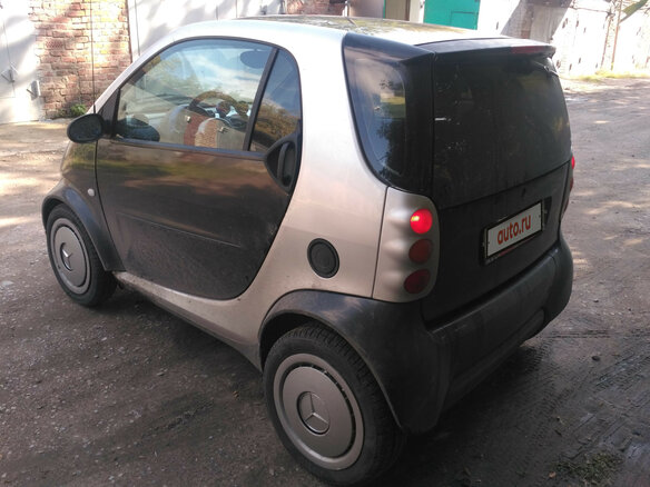2000 Smart Fortwo City-Coupe I, чёрный, 507000 рублей - вид 5