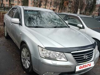 2008 Hyundai Sonata V (NF) Рестайлинг, серебристый, 700000 рублей, вид 2