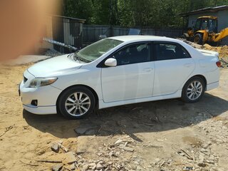 2010 Toyota Corolla X (E140, E150), белый, 1200000 рублей, вид 4