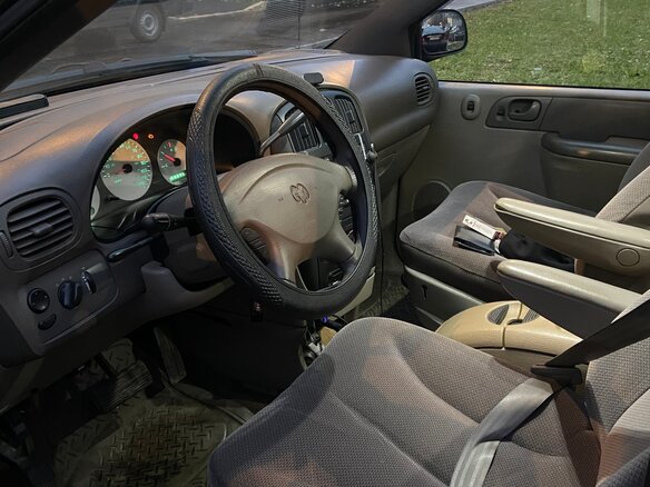2002 Dodge Caravan 4-speed IV, зелёный - вид 10
