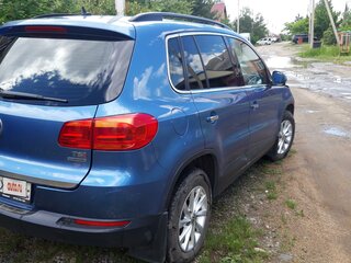 2012 Volkswagen Tiguan I Рестайлинг, синий, 1250000 рублей, вид 4
