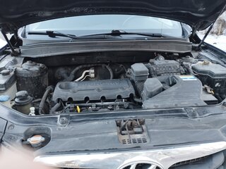 2010 Hyundai Santa Fe II, чёрный, 1450000 рублей, вид 4