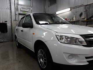 2013 Lada (ВАЗ) Granta I, белый, 600000 рублей, вид 3