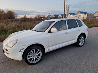 2006 Porsche Cayenne S I (955), белый, 1190000 рублей, вид 5