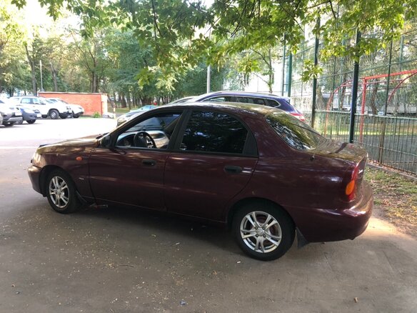 2007 Chevrolet Lanos I, красный - вид 5