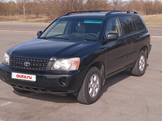 2003 Toyota Highlander I (XU20), чёрный, 1050000 рублей, вид 1