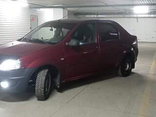 2011 Renault Logan I Рестайлинг, красный, 595000 рублей, вид 4