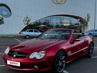 2003 Mercedes-Benz SL-Класс 350 V (R230), красный, 1600000 рублей, вид 1