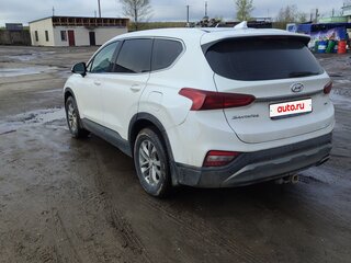 2018 Hyundai Santa Fe IV, белый, 2850000 рублей, вид 5