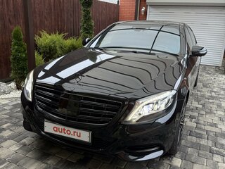 2015 Mercedes-Benz S-Класс 500 VI (W222, C217), чёрный, 5000000 рублей, вид 3