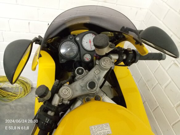 2000 Honda VTR 1000, жёлтый, 275000 рублей - вид 8
