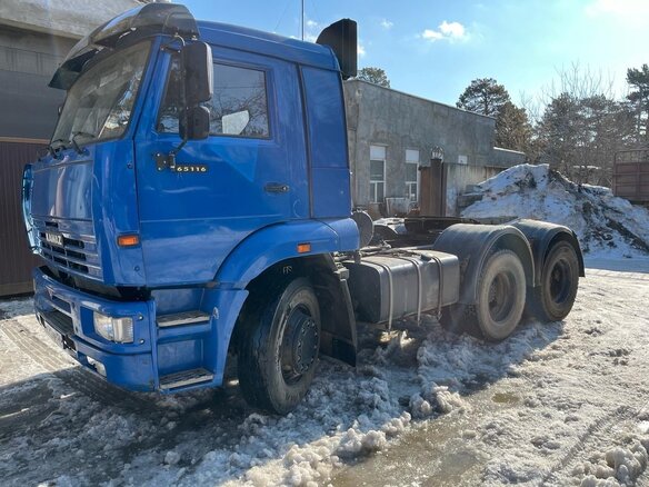 2012 КамАЗ 65116, синий, 1600000 рублей - вид 1