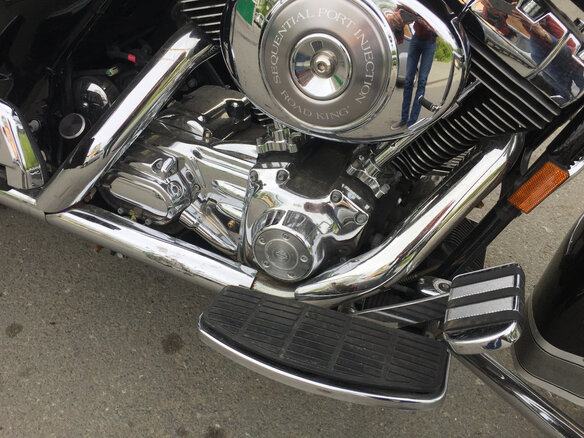 2005 Harley-Davidson Road King, чёрный - вид 3