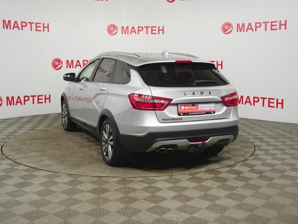 2019 Lada (ВАЗ) Vesta SW Cross I, серебристый - вид 6