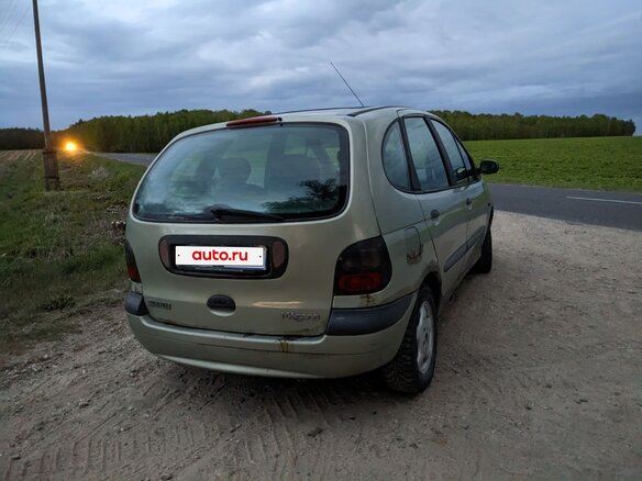 1998 Renault Scenic I, зелёный, 100000 рублей - вид 3