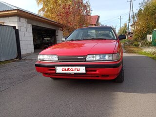 1990 Mazda 626 III (GD), красный, 280000 рублей, вид 1