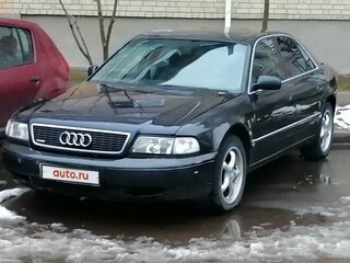 1997 Audi A8 I (D2), чёрный, 550000 рублей, вид 1