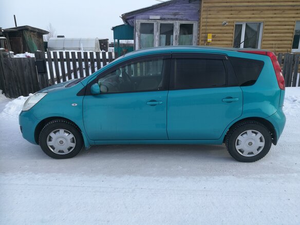 2008 Nissan Note I Рестайлинг, зелёный, 650000 рублей - вид 3