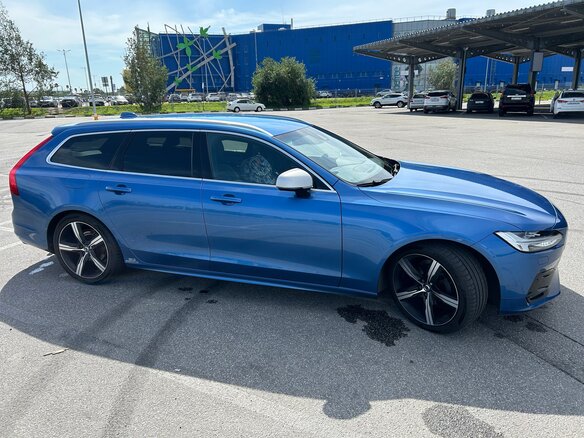2018 Volvo V90 II, синий
