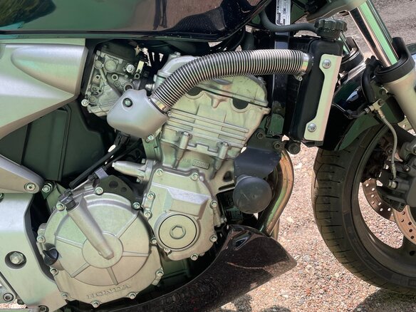 2003 Honda CB 600F Hornet, чёрный, 440000 рублей - вид 27